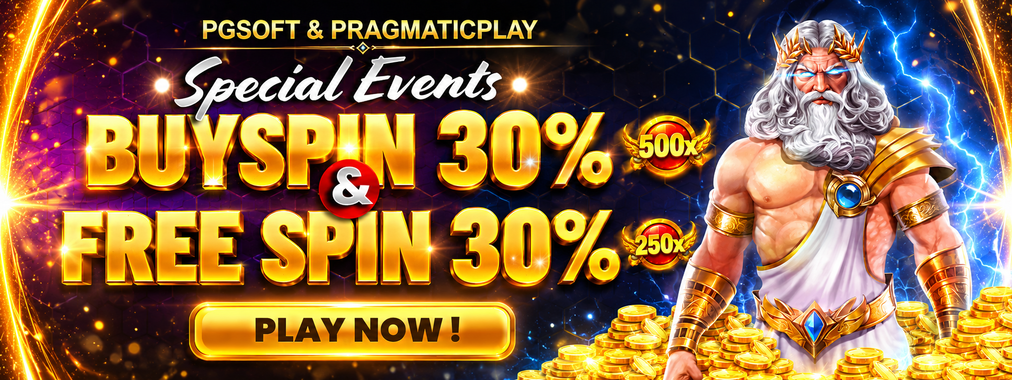 EVENT FREESPIN & BUYSPIN 30%